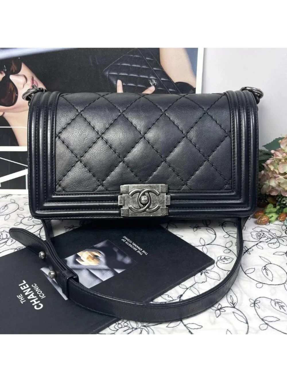 Chanel Quilted Boy Chain